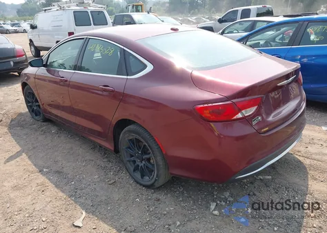 2015 Chrysler 200 Limited из США, поврежденный, VIN 1C3CCCAB3FN666114